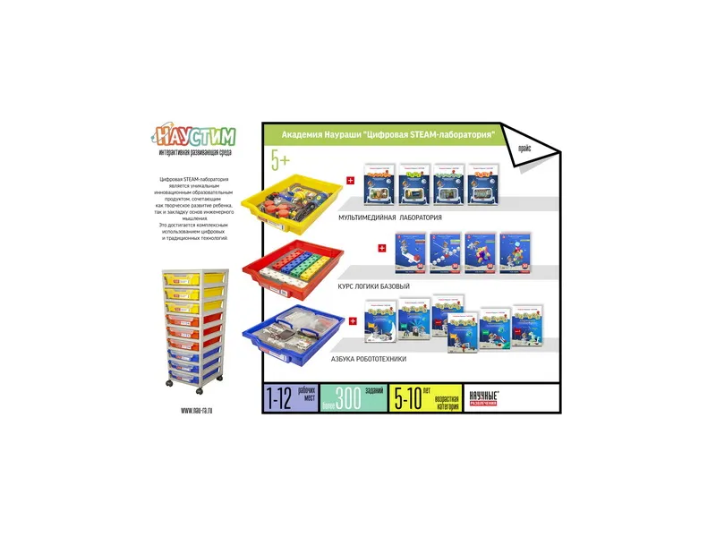 Цифровая STEAM-лаборатория (Академия Наураши)