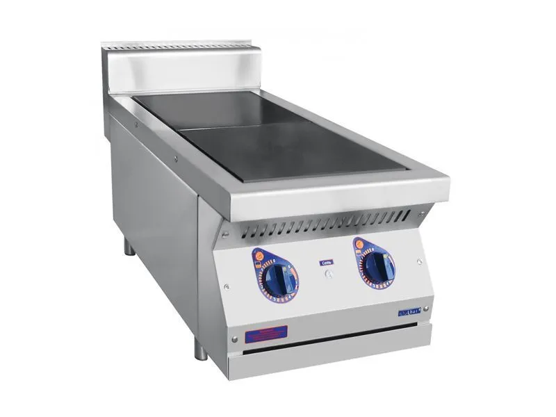 Плита электрическая настольная, нерж.ст., 2 конфорки, 400x700x480 мм