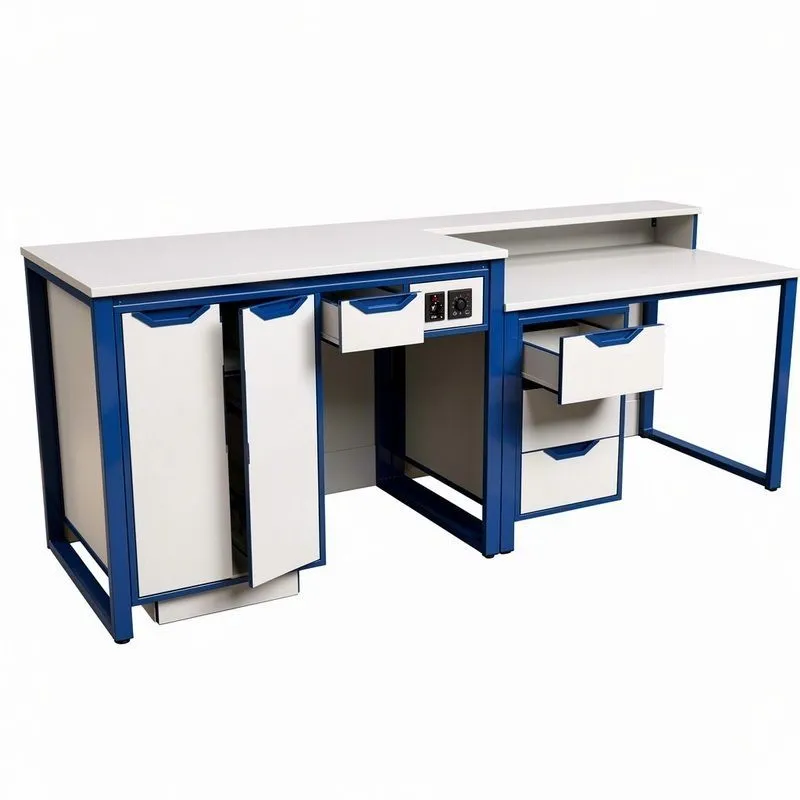 Демонстрационный стол на металлокаркасе 2400 мм