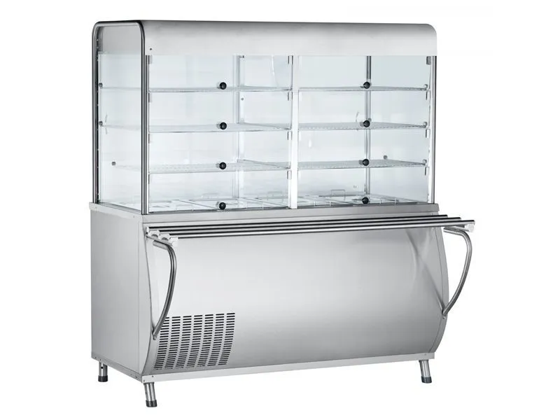 Прилавок холодильный «Патша» 1500 мм, 3 полки