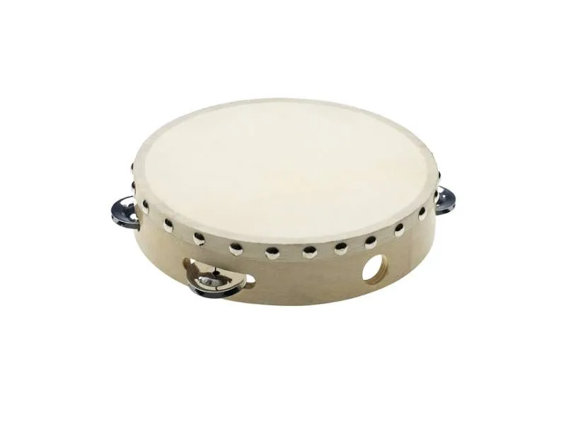 Тамбурин FT 7-4 с 4 джинглами, d18 cм
