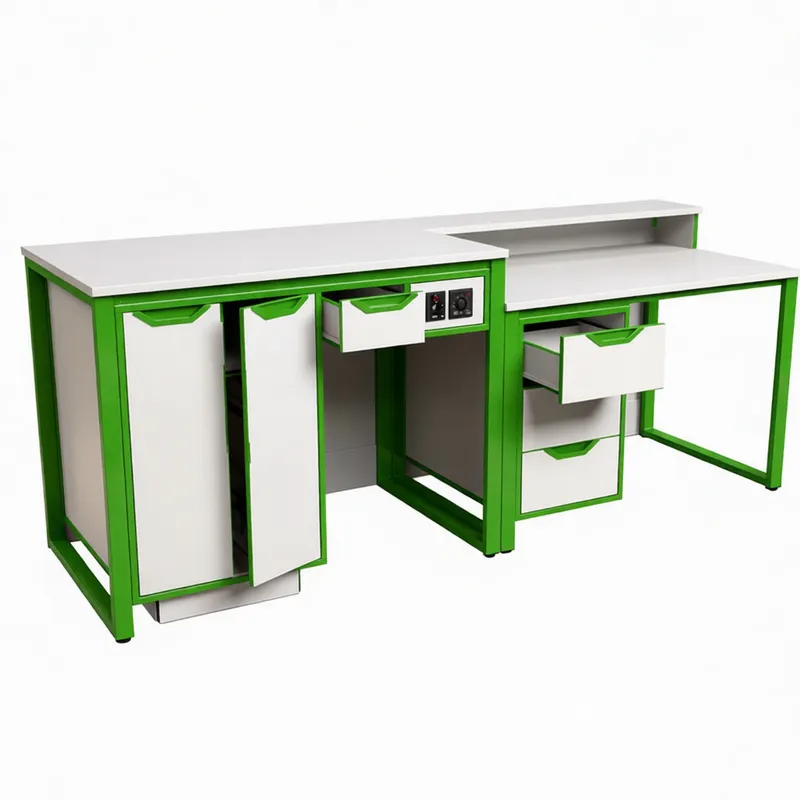 Демонстрационный стол на металлокаркасе 2400 мм