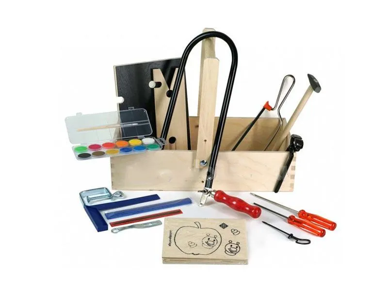 Набор "Юный плотник" Pebaro с лобзиком