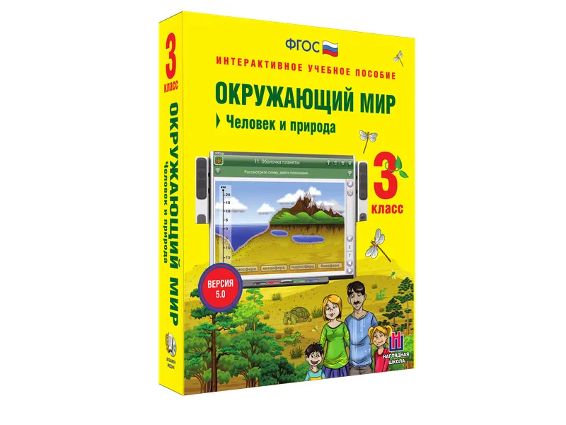 Интерактивное пособие «Окружающий мир. Человек и природа» 3 класс