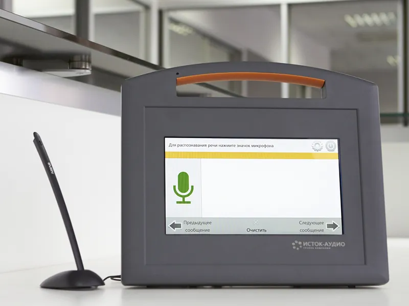 Информационно-коммуникационная панель для инвалидов по слуху