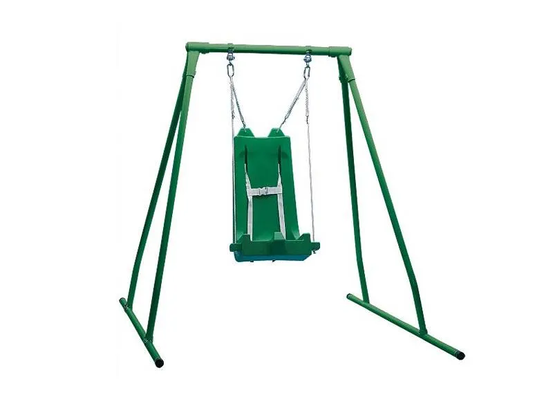 Качели мобильные с мягким креслом и ремнями безопасности