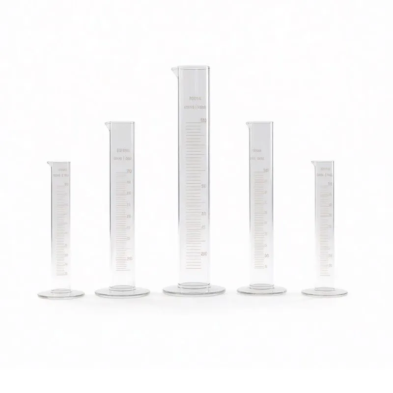 Комплект мерных цилиндров полипропиленовых, 5 шт.
