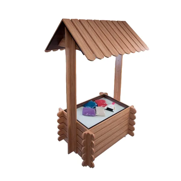 Стилизованный световой песочный стол «Колодец»