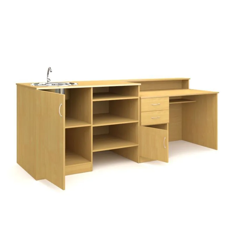 Стол демонстрационный с раковиной 2400×750×900