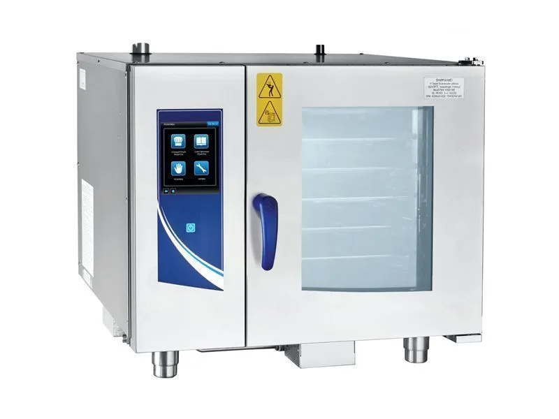 Пароконвектомат бойлерный, 480 программ, 840x800x775 мм