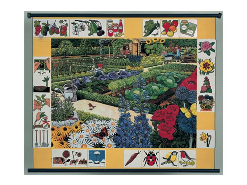 Магнитный плакат «Птицы зимой» 100×80 см
