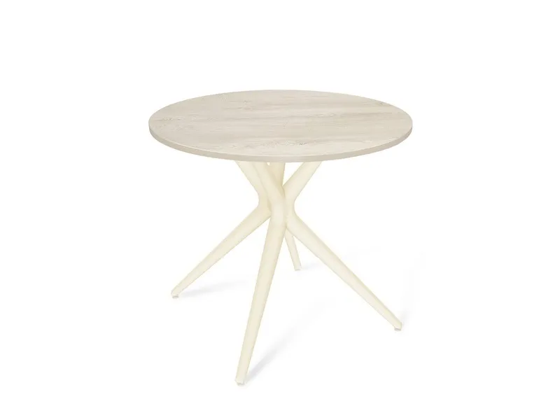 Стол ЛДСП бежевый / дуб беленый