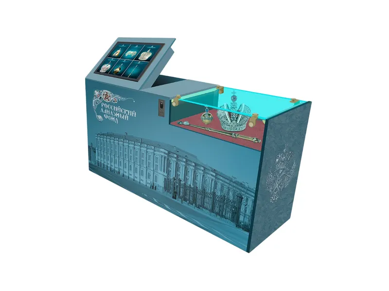 Музейные столы/интерактивная витрина