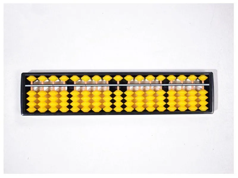 Счёты абакус, 17 рядов, жёлтый