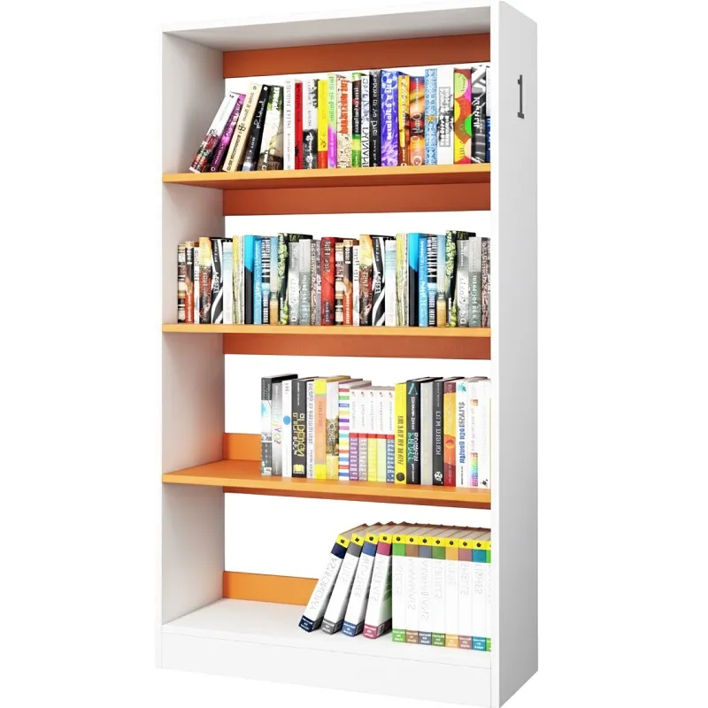 Стеллаж, 1000х400х1820 мм (оранжевый/белый)