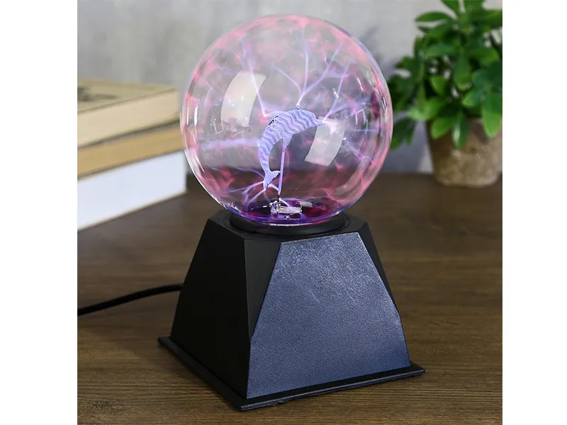 Плазменный шар Молния 120х120х220 мм