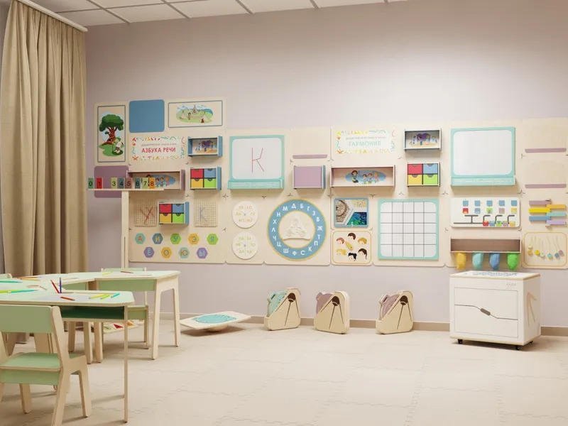 Комплект оборудования для кабинета Логопеда и Психолога, 20 кв.м