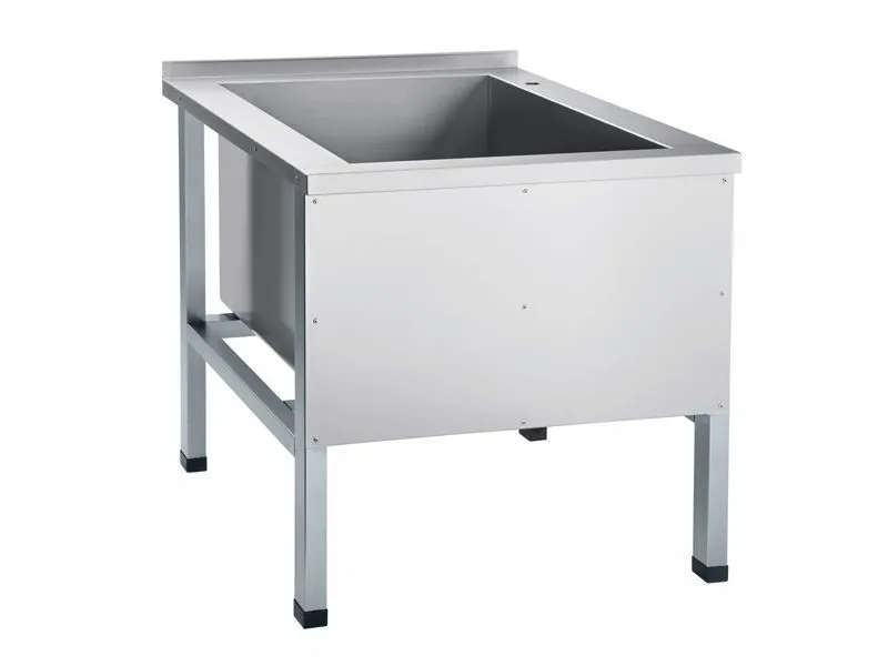 Котломойка, 1-секция, нерж.ст.,  800х700х901 мм
