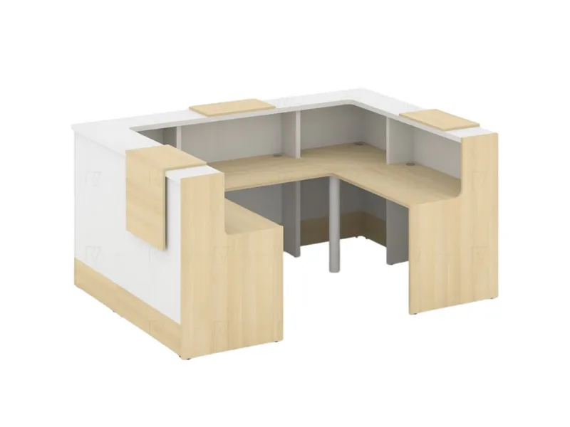 Кафедра для выдачи книг Style вариант №2, Акация Лорка/Белый