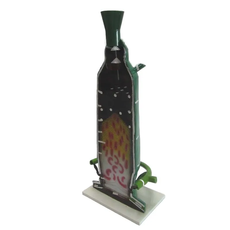 Модель доменной печи — учебная миниатюра