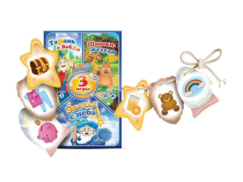 Настольная игра «Звуковая тройка» 4+