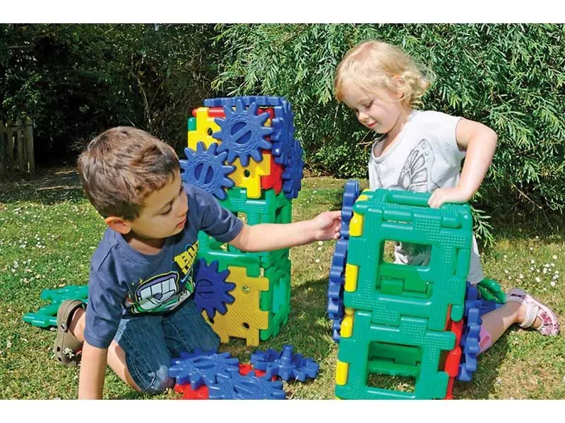 Конструктор Полидрон Гигант Огромные шестеренки 3-7 лет