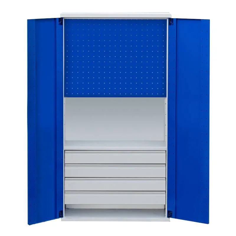 Инструментальный шкаф (1 полка + 4 ящика), 1000х500х1900
