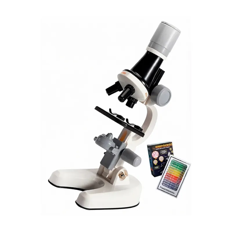 Микроскоп детский с набором для опытов