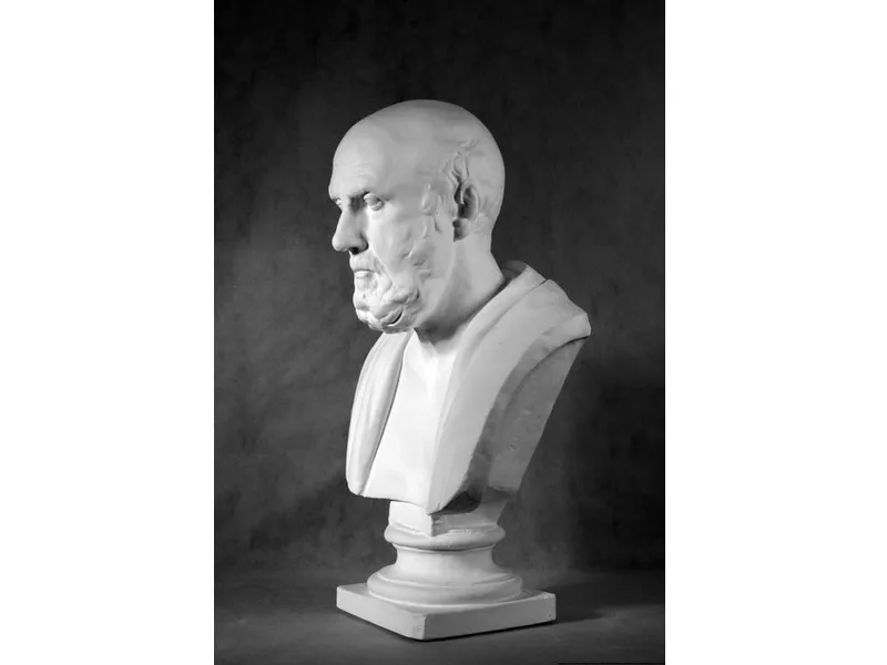 Гипсовый бюст Гиппократ (натуральная величина)