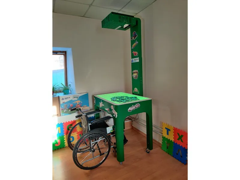 Интерактивная песочница «Доступная среда» на колесах