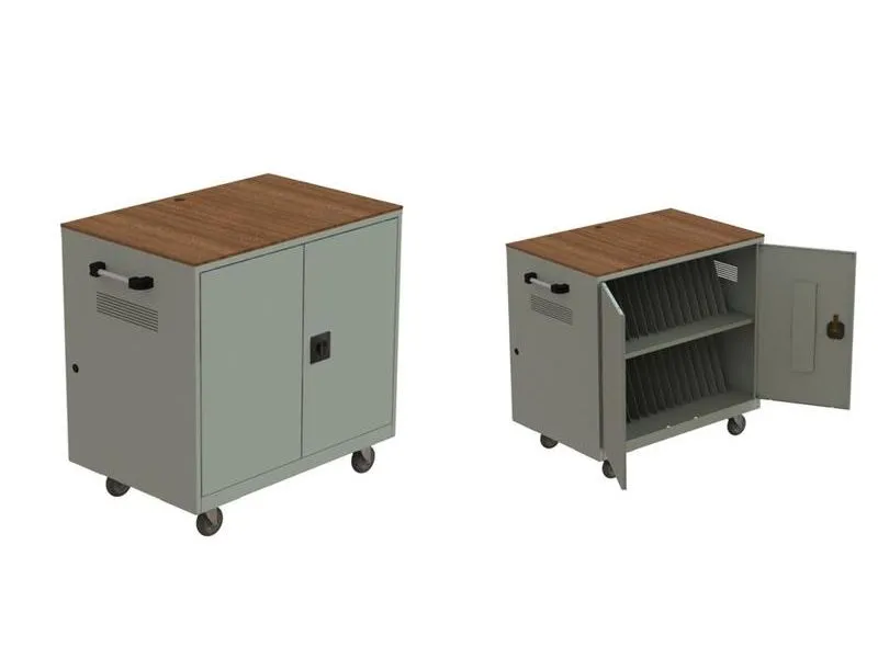 Тележка для ноутбуков, 34 ячейки