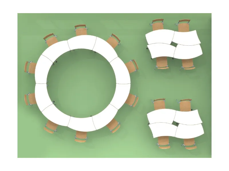 Стол-трансформер "Ромашка П" Лайн (рост 1–8)