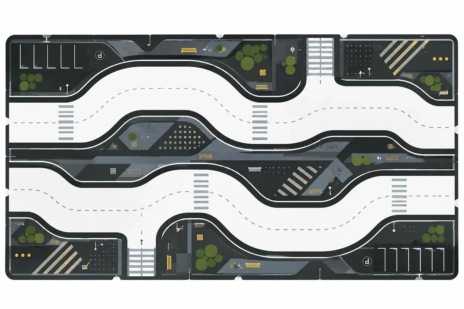 Urban Robotics Map Grid