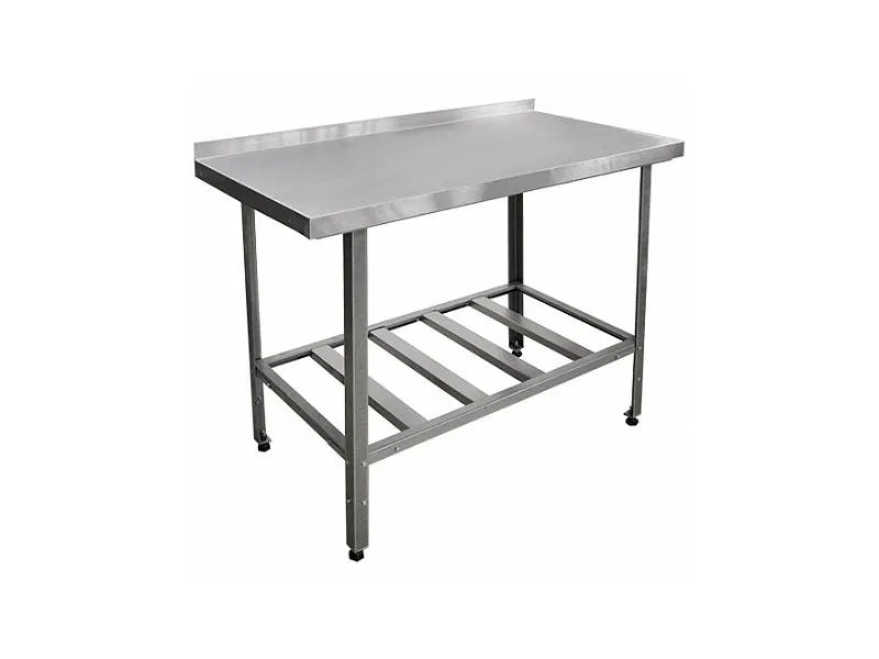 Стол разделочный с бортиком + полка-решетка, серия СТАНДАРТ НК