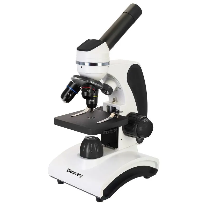 Микроскоп с книгой, увеличение 40–400×