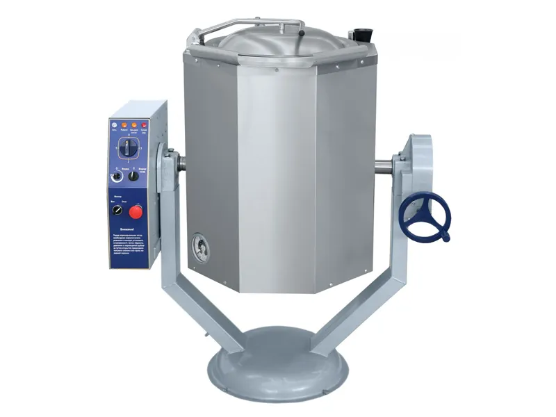 Пищеварочный котел КПЭМ-60 с миксером, 60 л