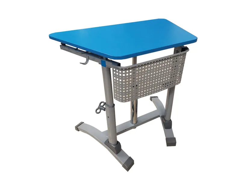 Стол ученический трапеция с регулировкой наклона столешницы