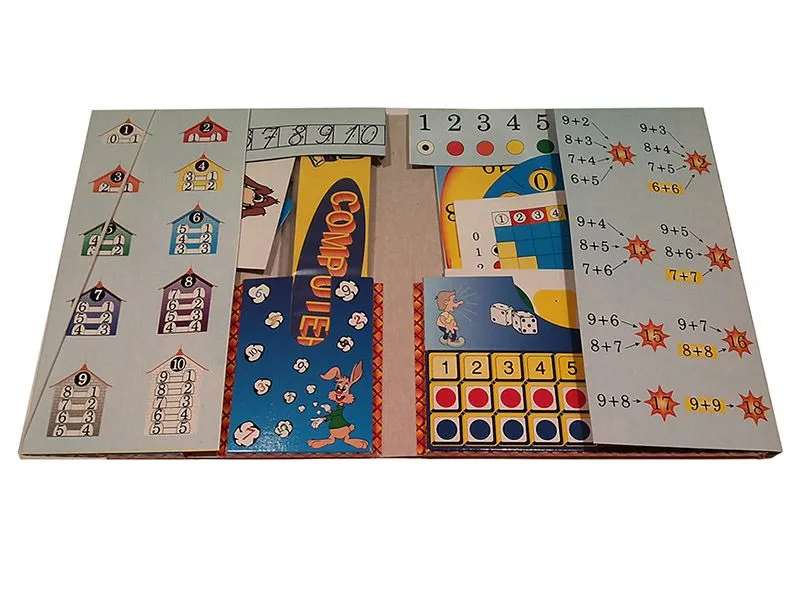 Наглядное пособие Суперпапка: Математика от 1 до 20