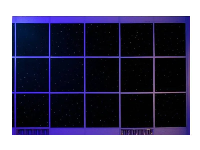 Световой потолок 9 блоков 600х600 мм, пульт ДУ