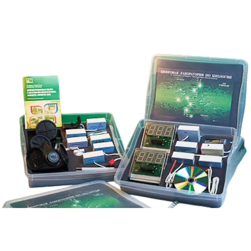 Цифровая лаборатория по биологии ЭДГ-15233, комплект датчиков