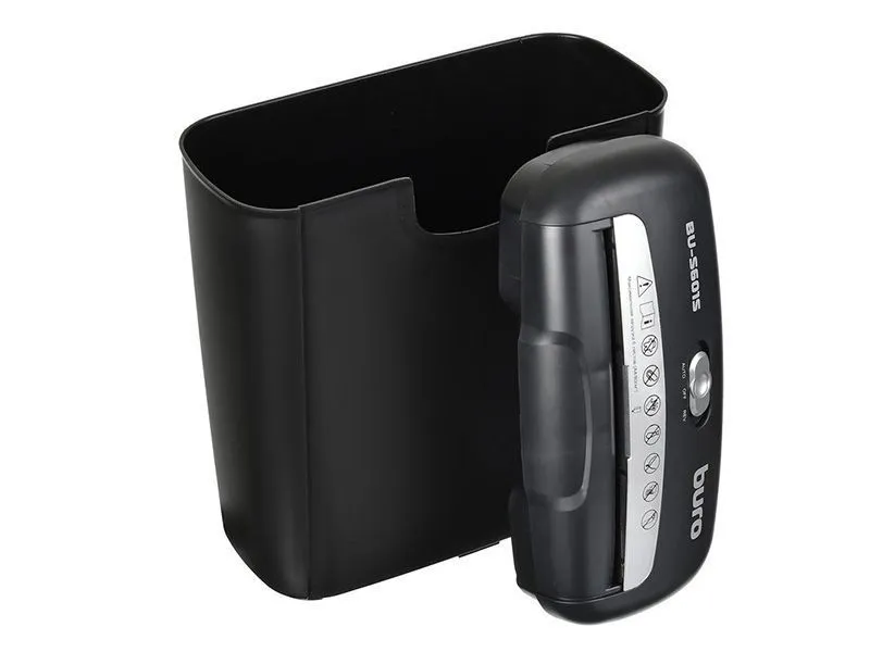 Уничтожитель бумаг BURO Home BU-S601S, P-1, 6 мм
