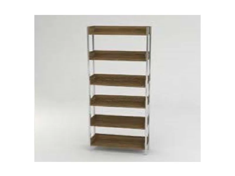 Стеллаж односторонний 6 полок