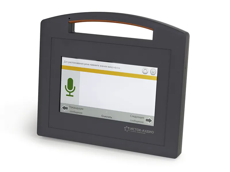 Информационно-коммуникационная панель для инвалидов по слуху