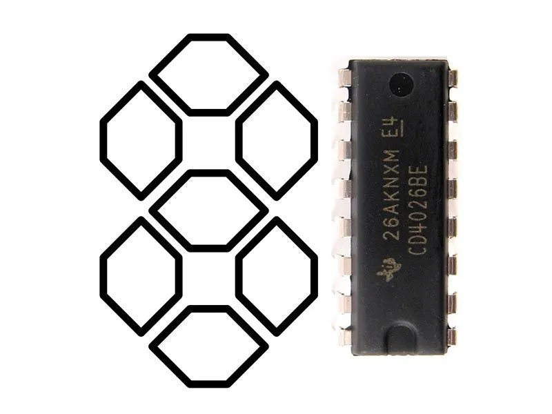 Микросхема СD4026