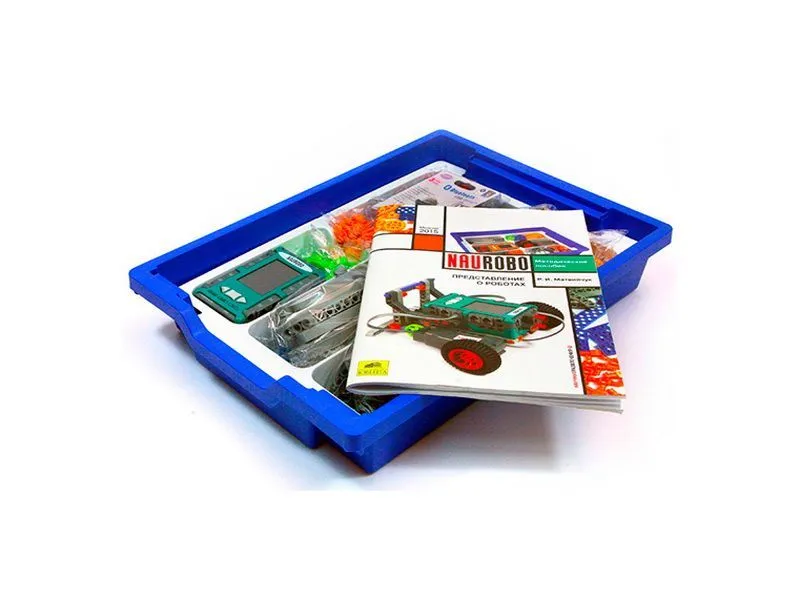 Набор НАУРОБО для сборки роботов с цветным дисплеем