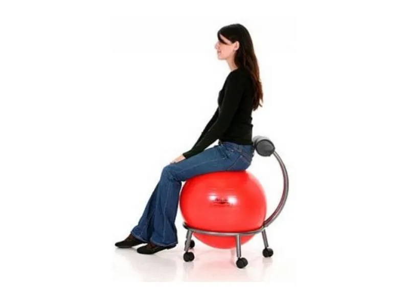 Стул для занятий с гимнастическими мячами