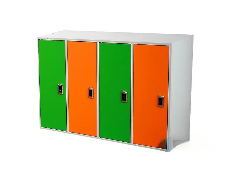 Шкаф-локер металлический 4-х местный
