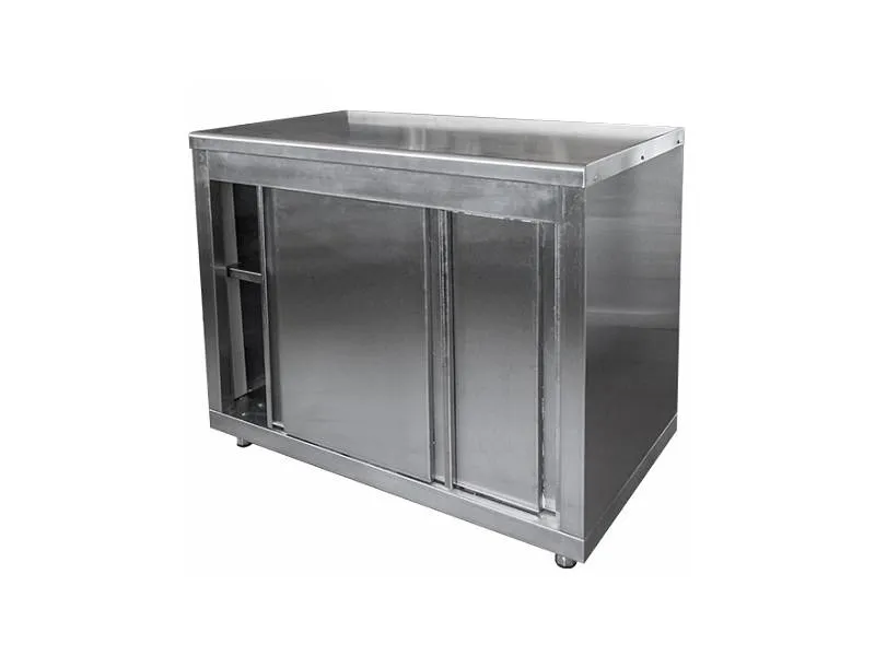 Стол-тумба с раздвижными дверками, 800х600 мм