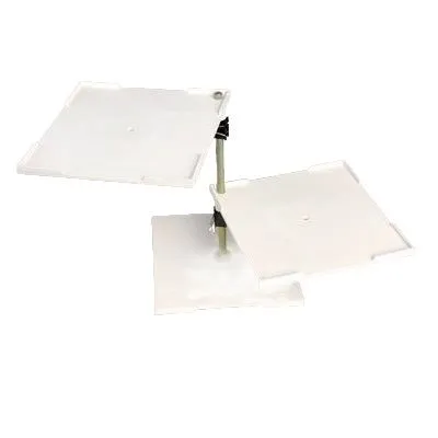 Столик подъемно-поворотный с 2-мя плоскостями, 38х35х50