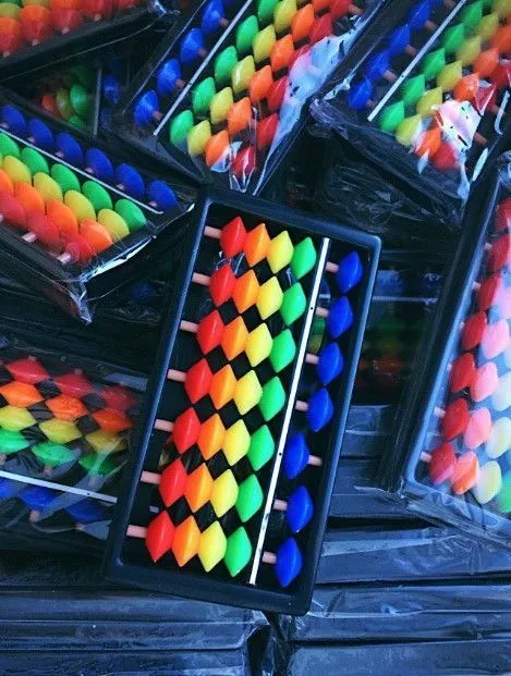 Счёты абакус 7 рядов, цветной